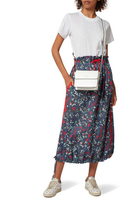 EA Floral Midi Skirt